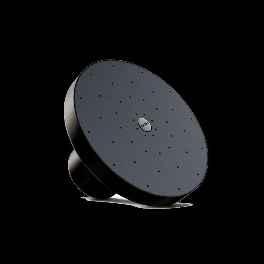 The Cold Life Ultimate Showerhead, matte black filtered showerhead